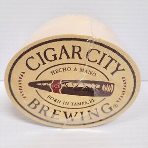 Beer 100 Coaster Cigar City Brewing Hecho A Mano Hand Made Born In Tampa Fl New